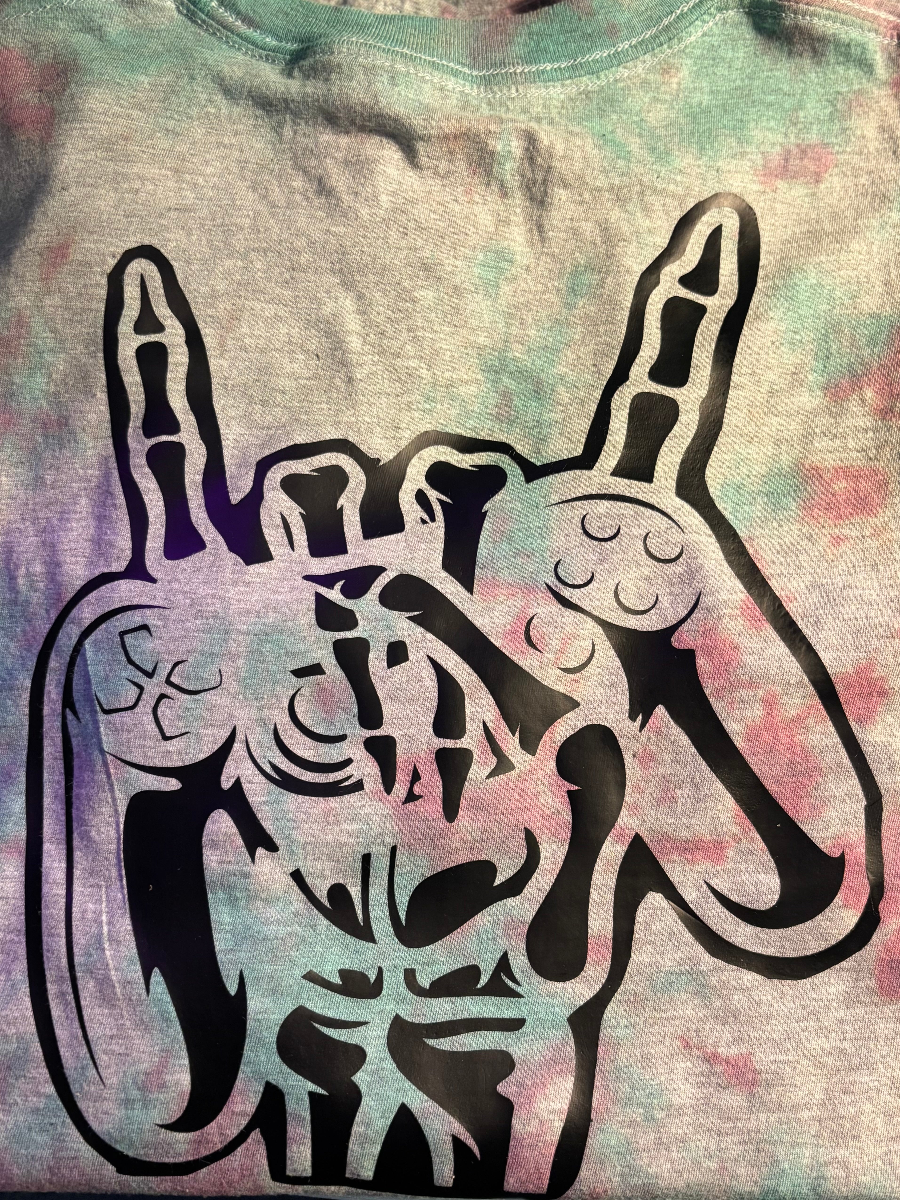 Gamer for life tie-dye T-shirt
